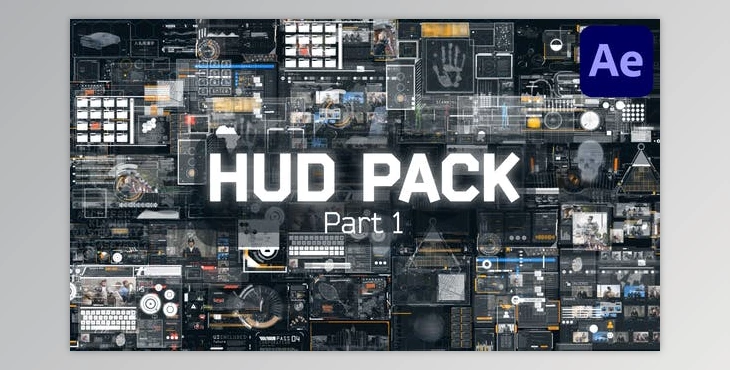 Download Videohive HUD Pack | Part 1 38232214