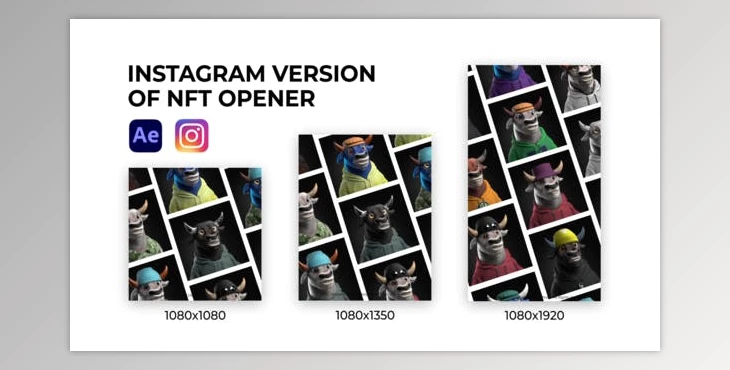 Download NFT Promo – Vertical (Videohive 38094214) - AE Project