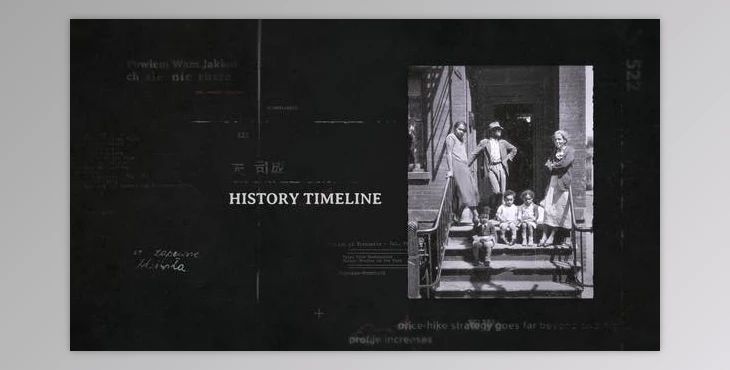 Download History Timeline Presentation (Videohive 31432522) - AE Project