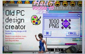 Download Old PC design <span class='badge badge-warning'>Creator</span> | V.2 CreativeMarket - 6886544