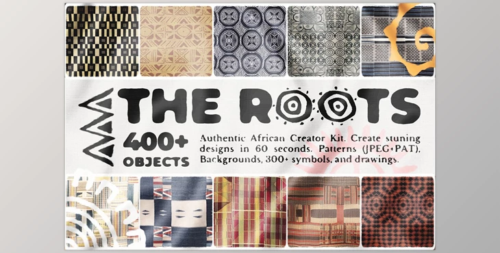 Download Authentic African Patterns, Symbols CreativeMarket - 7031687