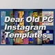 Download CreativeMarket x40 Dear Old PC Instagram Templates 6826997