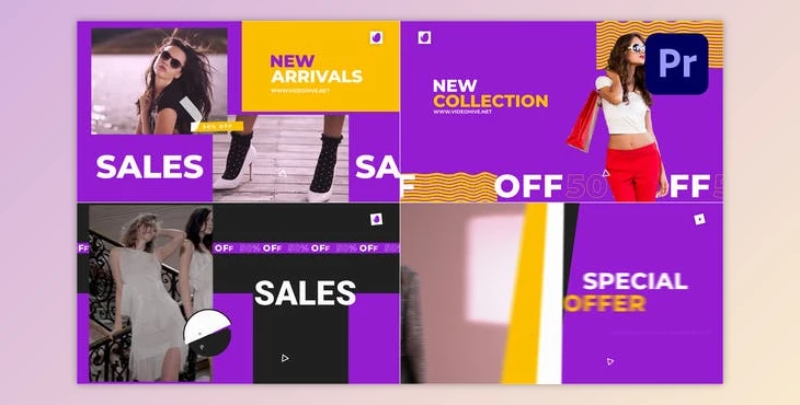 Download Poster Animation – Colorful Fashion Sale Mogrt (VideoHive 37840242)