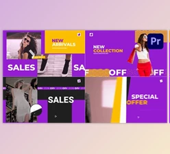 Download Poster Animation – Colorful Fashion Sale Mogrt (VideoHive 37840242)