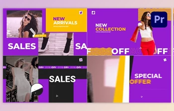 Download Poster Animation – <span class='badge badge-warning'>Colorful</span> Fashion Sale Mogrt (VideoHive 37840242)