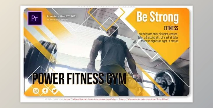 Download Power Fitness Gym Promo (VideoHive 37770464)