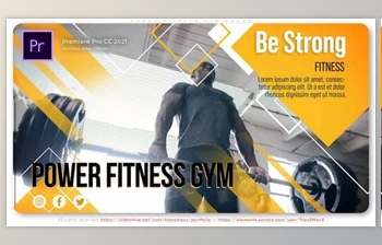 Download Power Fitness <span class='badge badge-warning'>Gym</span> Promo (VideoHive 37770464)