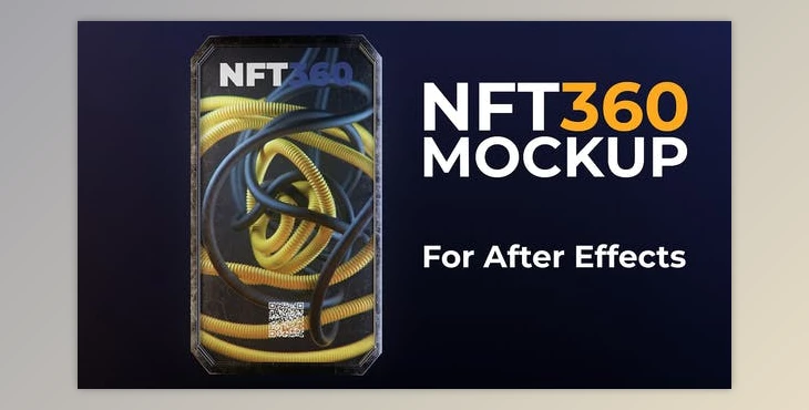 Download NFT 360 Mockup (Videohive 37376488) - AE Project