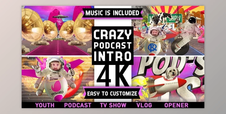 Download Videohive Colorful Crazy Show Intro 36760022