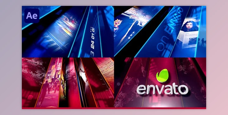 Download News Opener (Videohive 38290245) - AE Project