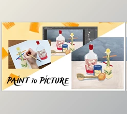 Download Paint to Picture: Create Finished Illustrations from Hand-Painted Elements in Photoshop
