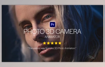 Download VideoHive Photo <span class='badge badge-warning'>3D</span> Camera Animator for Premiere Pro 38229749