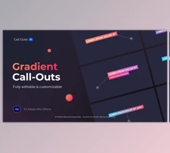 Download Gradient Call Outs (Videohive 38197109) - AE Project