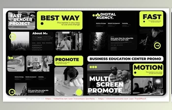 Download Business Education <span class='badge badge-warning'>Center</span> Multiscreen Promo (Videohive 38219478) - AE Project