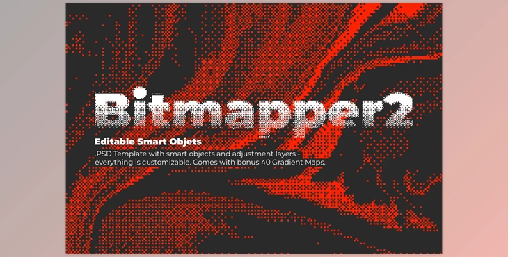 Download Bitmapper 2 – PSD Template CreativeMarket - 7306365