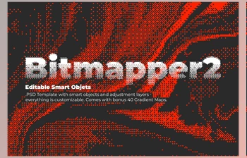 Download Bitmapper <span class='badge badge-warning'>2</span> – PSD Template CreativeMarket - 7306365