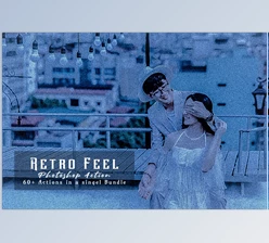 Download Retro Feel 60+ Photoshop Action CreativeMarket - 7298262