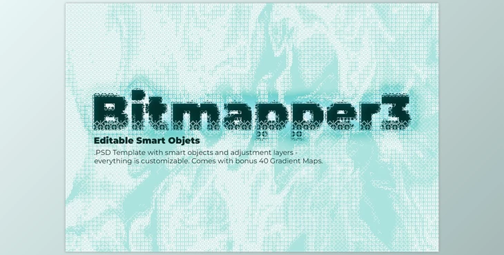 Download Bitmapper 3 – PSD Template CreativeMarket - 7309325