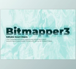 Download Bitmapper 3 – PSD Template CreativeMarket - 7309325