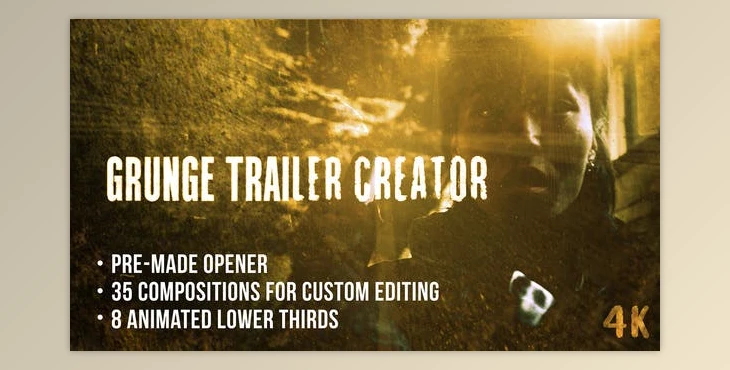 Download Grunge Trailer (Videohive 38287682) - AE Project
