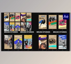 Download Brush Stories for After Effects (Videohive 38316924) - AE Project