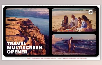 Download Travel Adventure <span class='badge badge-warning'>Multiscreen</span> Opener (Videohive 38305292) - AE Project