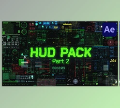 Download HUD Pack | Part 2 (Videohive 38250154) - AE Project