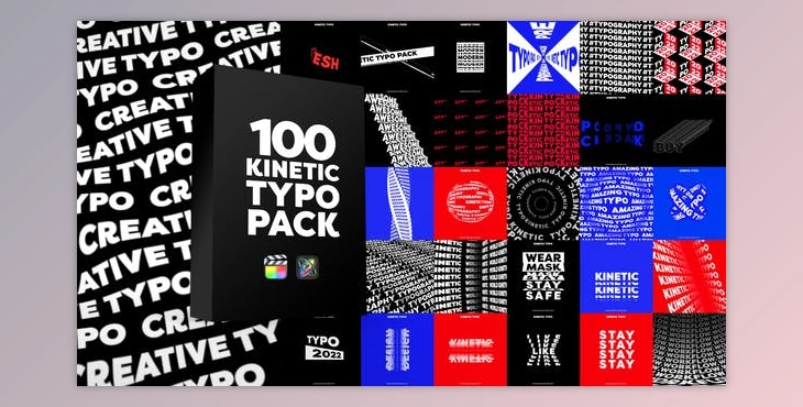 Download Kinetic Typography Pack for FCPX (Videohive 36015688)