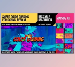 Download Smart Color Grading for DaVinci Resolve (Videohive 30213349)