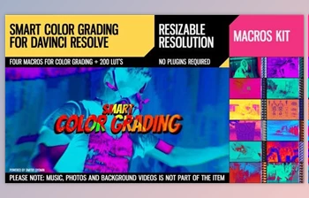 Download Smart <span class='badge badge-warning'>Color</span> <span class='badge badge-warning'>Grading</span> for DaVinci Resolve (Videohive 30213349)