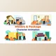 Download Packers And Movers Explainer Animation Scene (Videohive 38195246) - AE Project