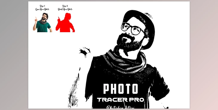 Download Photo Tracer Pro Photoshop Action CreativeMarket - 7313192
