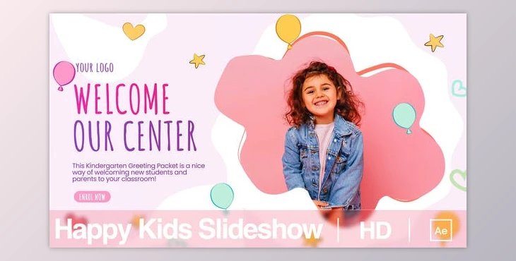 Download Happy Kids Slideshow (Videohive 38342478) - AE Project