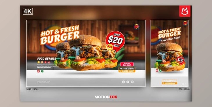 Download Food Menu Promo | v2 (Videohive 33486389) - AE Project