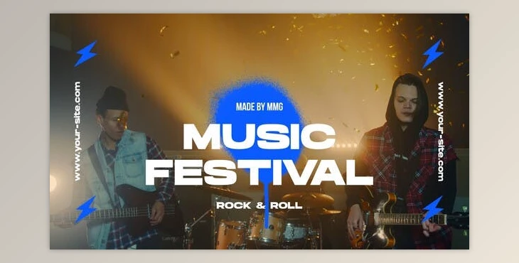 Download Music Festival Promo (Videohive 38356686) - AE Project