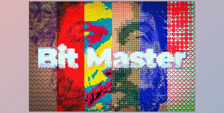 Download Bit Master – Bitmap PSD Template CreativeMarket - 7320479