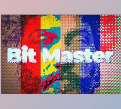 Download Bit Master – Bitmap PSD Template CreativeMarket - 7320479