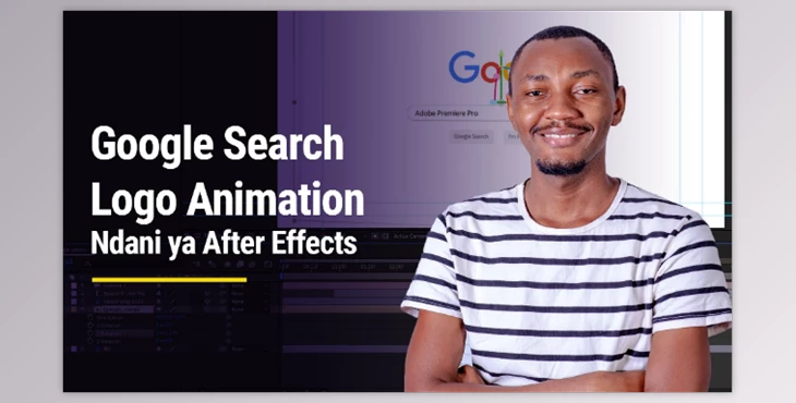 Download Design Google Search Logo Animation kwa kutumia Adobe After Effects