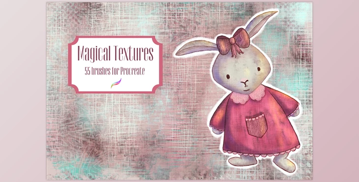 Download Magical Textures, procreate brushes CreativeMarket - 7171795