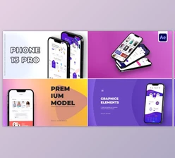 Download Phone Mockup 13 Pro (Videohive 38230851) - AE Project