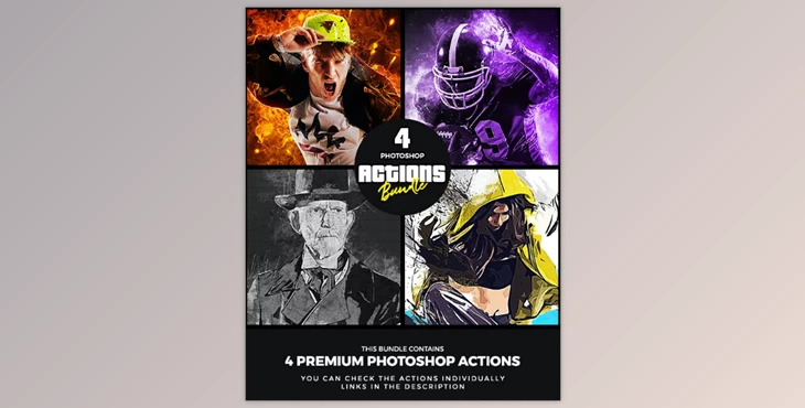 Download Actions Bundle May22 – Photoshop Actions GraphicRiver - 37753257