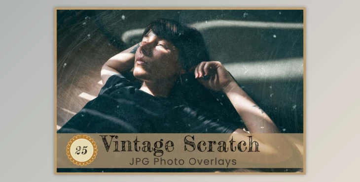 Download Vintage Scratch Photoshop Overlays