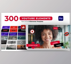 Download Youtube Elements After Effects (Videohive 38506730) - AE Project