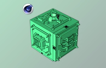 Download Alphapixel – Poly Greeble <span class='badge badge-warning'>v1.3</span> For C4D R15 – R26
