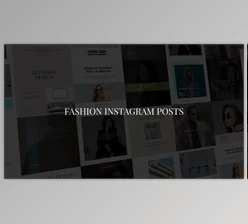 Download Fashion Instagram Posts (Videohive 38496537) - AE Project