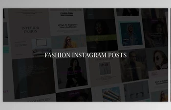 Download Fashion Instagram <span class='badge badge-warning'>Posts</span> (Videohive 38496537) - AE Project