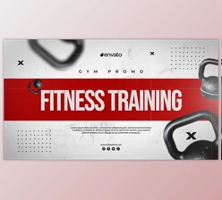 Download Fitness Training Gym Promo (Videohive 38535525) - AE Project