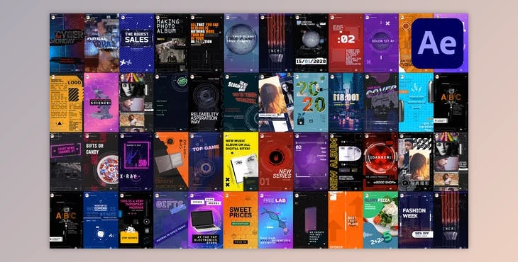 Download Cyberpunk Instagram Stories (Videohive 38510745) - AE Project