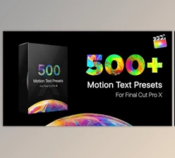 Download Videohive Text Presets Library for Final Cut Pro X 35938186