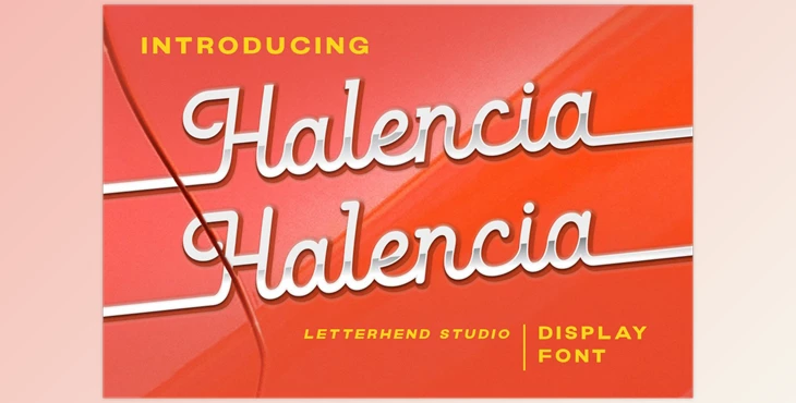 Download Halencia – Monoline Script
